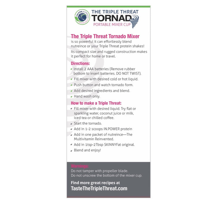 Tornado Portable Mixer Cup
